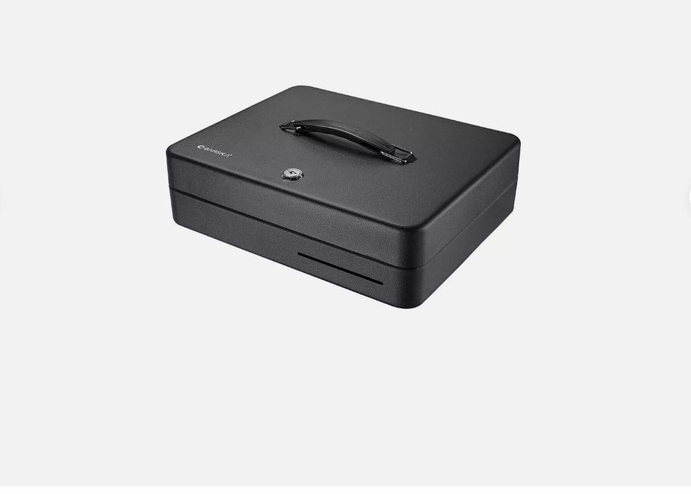 BARSKA Standard Cash Box Black (CB13052)
