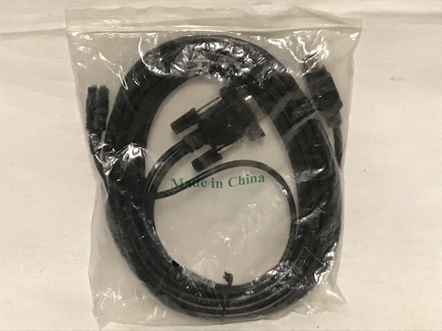 Ingenico AC00446 RS232 Serial Cable With Power Pigtail – NEW FAST FREE SHIPPING