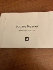 Square A-PKG-0206-01 Credit Debit Card Reader – White for Apple iPhone and…