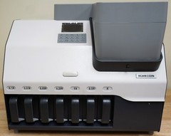 SuzoHapp DTC6 Coin Scan Sorter SORTING Machine Diebold Hitachi NEW – NOS