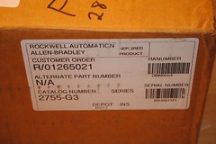 Allen Bradley 2755-G3 Laser Barcode Scanner