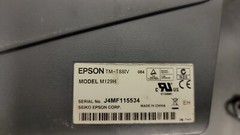Pair of Epson TM-T88IV Point of Sale Printers Model M3873-61R and M129H