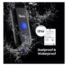 Tera 1100L Black Mini Handheld Portable Shockproof High Speed Barcode Scanner