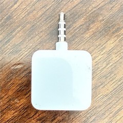 Credit Card Reader with 3.5mm Audio Jack for Mobile Devices ,White ,Pre-Owned