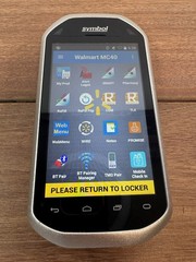 Symbol Zebra Motorola MC40 Touch Computer Scanner with Walmart Software TESTED