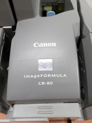 Canon ImageFormula CR-80 Document Check Scanner Reader (Lot of 2)