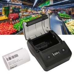 80mm Thermal Printer BT4.2 Connection 50 To 80mm/s 203DPI ESC POS Compatibl WVYH