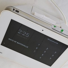 Clover Mini C302U Point of Sale POS System Terminal USB Hub Works Locked No Cord