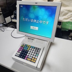 Toshiba TEC QT-100 POS Register ShopWorks7G 15″ Touch Screen Cash Register