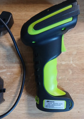 Alacrity 2D Industrial Wireless Barcode Scanner 433 Mhz Green – Open Box