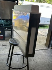 Order-Matic Curbside Stall Menus Ordermatic POS Drive-In Stainless Steel -22 Set