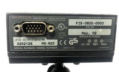 Microscan 10-28VDC 3 WATTS MAX MS-820 Barcode Scanner FIS-0820-0003 USED