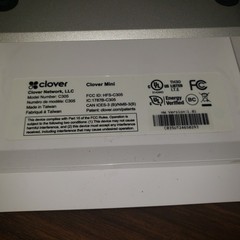 Clover C305 POS HW Version 1.01