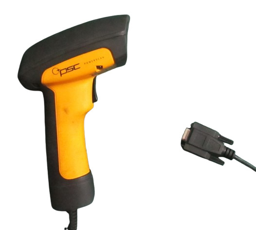 PSC PowerScan 959 Handheld Laser Barcode Scanner w/Cables Pin or VGA