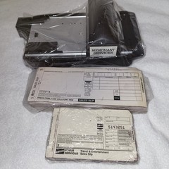 Vintage Addressograph New Bold Charge Credit Card Slider Imprint Manual Machine