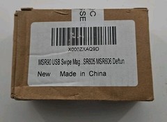 Deftun – MSR90 – USB Swipe Magnetic Card Reader – NIB