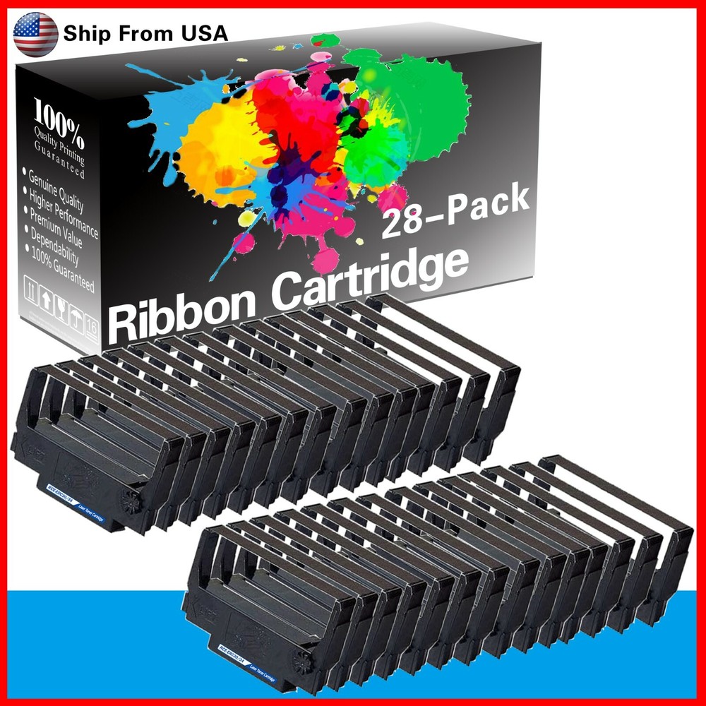 28PCS Purple Compatible ERC-30 34 38 Ribbon for M17-JB M52-JB