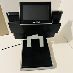 PAR POS T8115 Touchscreen Restaurant POS Terminal Dual Display Tested Working