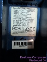 Lot of 14 Vocollect Talkman A500 TT-801 TAP801-01 Voice Terminals AS IS