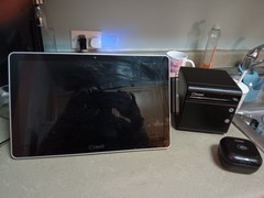 Toast Flex TT200 POS Point of Sale System dual display Screen with tap to pay