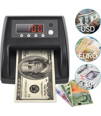 BISOFICE Model NX-125 Mini UV Counterfeit Bill Detector Euro/USD/GBP