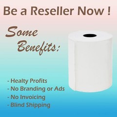 (50 Rolls) 2 1/4 x 85 Thermal Paper Receipt Rolls 2.25 x 85 ft, 55 GSM Premiu…