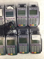 Lot Of 12 VeriFone VX520 Card Reader POS Systems 7 Tampered 5 Working