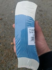 Self Sealing Currency Straps, Money Bands, $100 Blue, 1000 pack