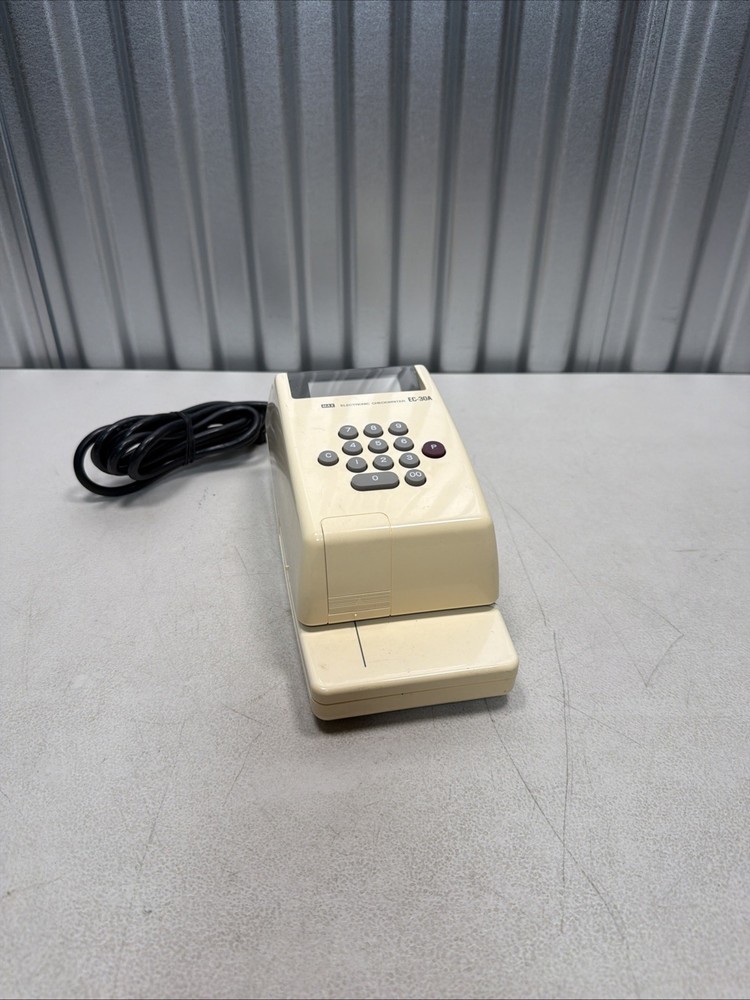 Max EC-30A Electronic Checkwriter