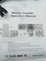 AL1000 Money Counter Machine with Value Counting Support Dollar NOB