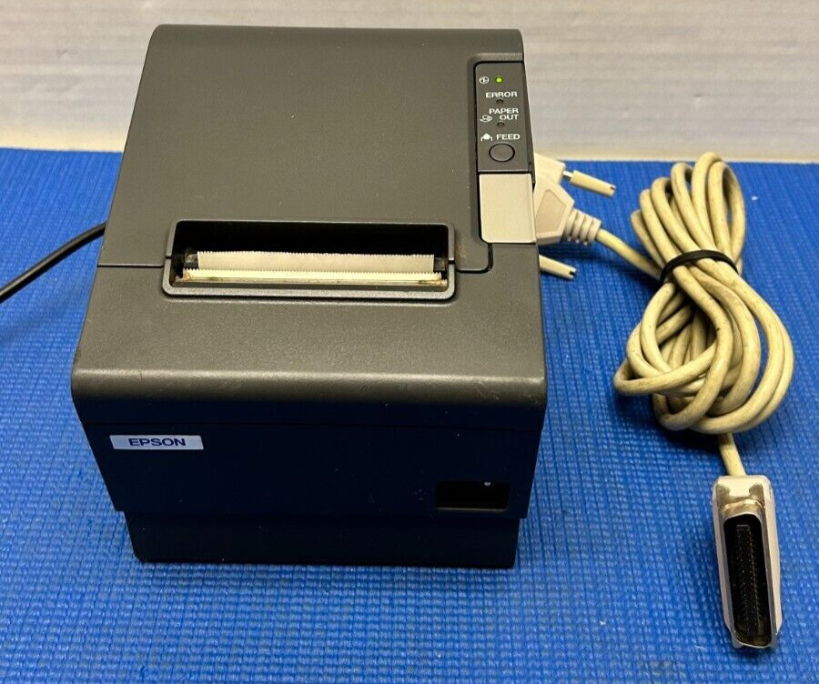 EPSON TM-T88IV PRINTER (MODEL 129H) WITH POWER SUPPLY