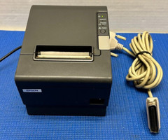 EPSON TM-T88IV PRINTER (MODEL 129H) WITH POWER SUPPLY