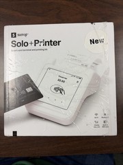 SumUp Solo + Printer Bundle – Credit Card Payment Card Reader. Full Touch-Screen