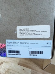 Lot of 2 Poynt P3301 Smart Terminals Wireless Credit Card Readers w Accessories