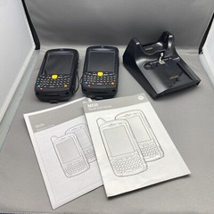 Symbol MC55A0-P20SWQQA7WR Handheld Barcode Scanners Sold As Is Lot Of 2 W/Dock