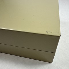 MMF Industries Steel Combination Lock Cash Box Beige *No Tray Included See Photo