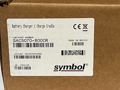 Symbol (Made by Zebra) SAC5070-800CR 8-Slot Battery Charger / Charge Cradle Kit