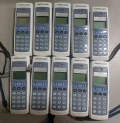 Lot of 10x Opticon OPL-9728-1MB Data Collection Portable Barcode Scanner