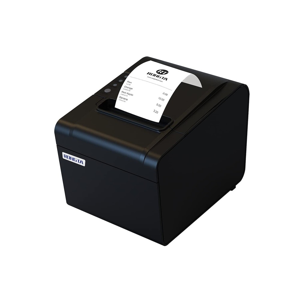 Rongta POS Printer, 80mm USB Thermal Receipt Printer, Restaurant Kitchen Prin…