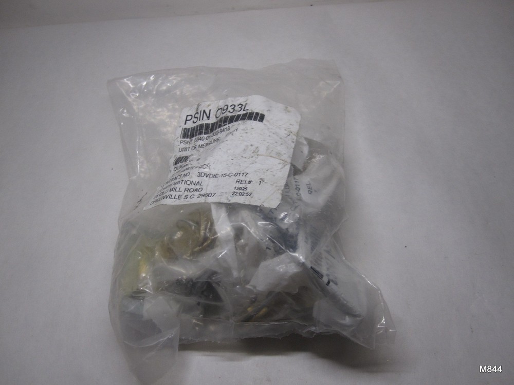 PSIN O993L 5340-01-000-9418 LOCK AND KEYS, TYPE I, FOR CASH AND STAMP DRAWERS
