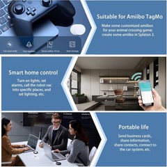 Versatile 100 PCS NFC Coin Cards – 30mm NTAG215 Tags for Easy Data Sharing