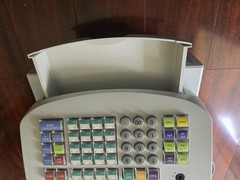 Royal Alpha 587CX Cash Register Management System With Keys Tested Works