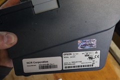 Epson M244A Thermal Receipt Printer TM-T88V with power cord. fast free ship