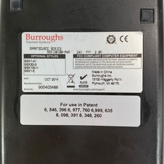 Burroughs SmartSource Expert 300dpi SSX130100-PKA Check Scanner 1 YEAR WARRANTY!