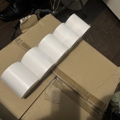 2H 3″ 2 PLY X 95′ Carbonless White/Canary Paper Rolls – 10 Ct.