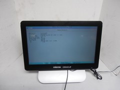 Oracle MICROS Workstation 610 Touchscreen POS W/ Stand 7331285 No Hard Drive