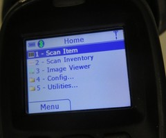 New Motorola Symbol Barcode Scanner MT2090-ML4D62170WR W/ Battery 1D Scan