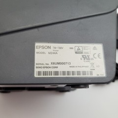 Epson M244A Thermal Receipt Printer TM-T88V Power Supply USB Cable