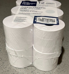 BuyRegisterRolls (12 Rolls) Adding Machine Rolls 2 1/4″ X 150ft White Paper OB