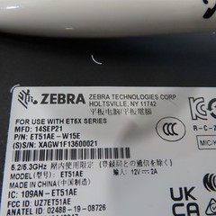 Lot of 5x Zebra ET51AE-W15E 8.4″ Enterprise Scanner Android Tablet Hand ZBK-ET5X
